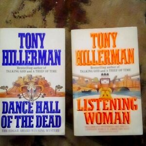 Two pre-owned Tony hillerman novels paperbacks